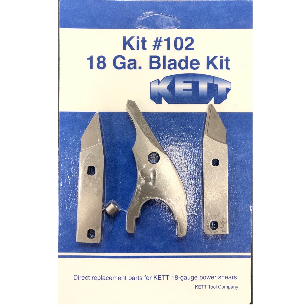 Kett 18 Gauge Complete Blade Kit (Kit #102), Cincinnati General